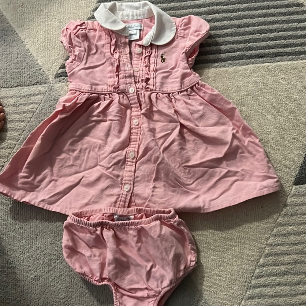 Ralph Lauren pink dress